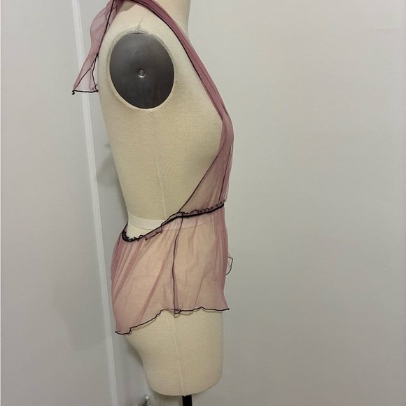 Mesh Halter teddy - Picture 4 of 5